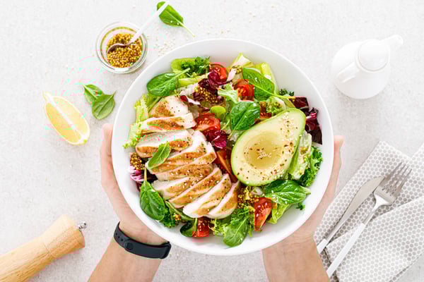 Protein-rich-plate