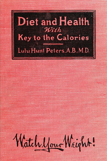 Dr Hunt Peters - book cover - Key to the calories